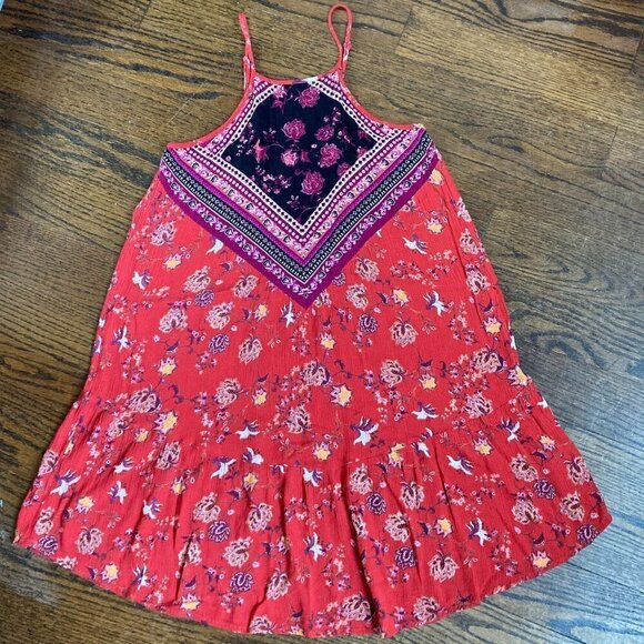 American Eagle Outfitters /Halter Neck/ Sleeveless Dress /Size  S /Boho - Picture 1 of 7